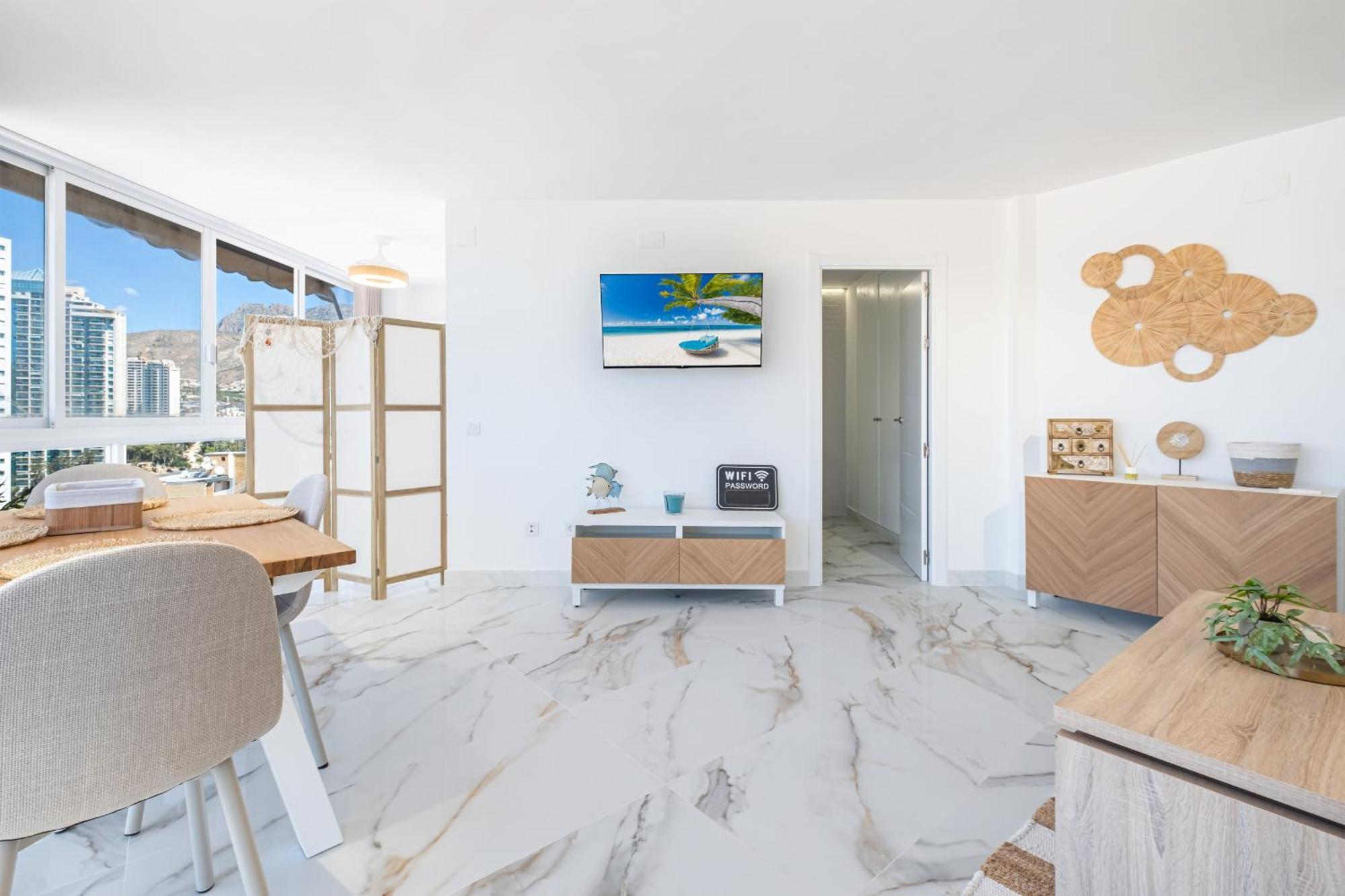 Atalaya Beach Apartments Sea View Finestrat Eksteriør bilde